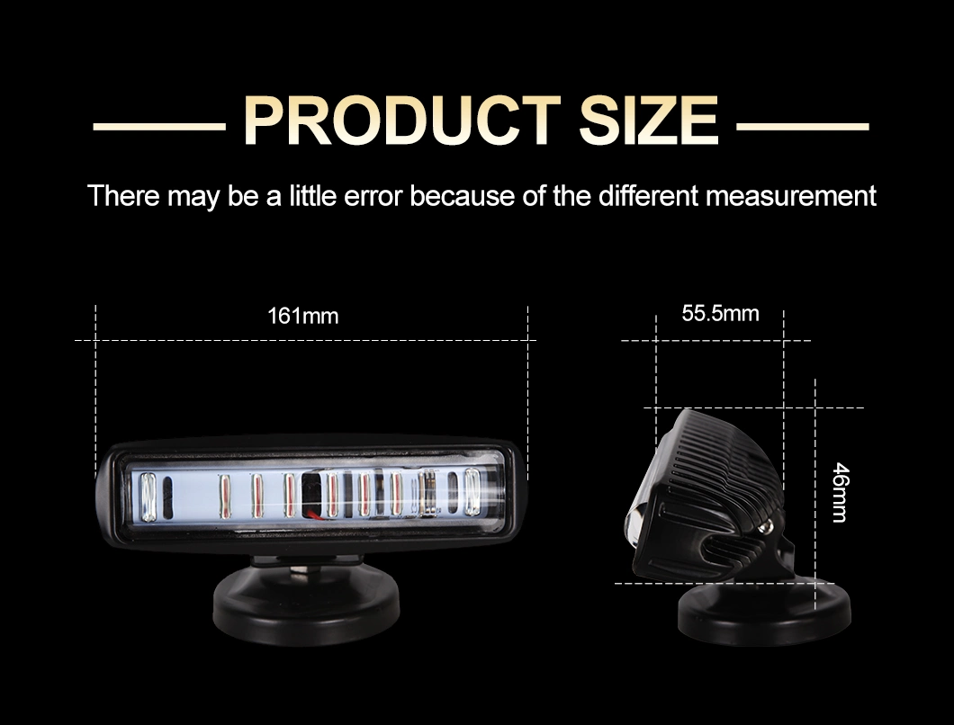 High Quality Driving Car Headlight Tractor Flashing Waterproof Automotive 18W LED Work Light