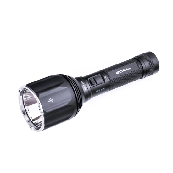 1100 미터 1200 루멘 Linternas 강력한 전술 LED 라이트 매는 밧줄 Nextorch P82 전술 조명 군사 검색을위한 장거리